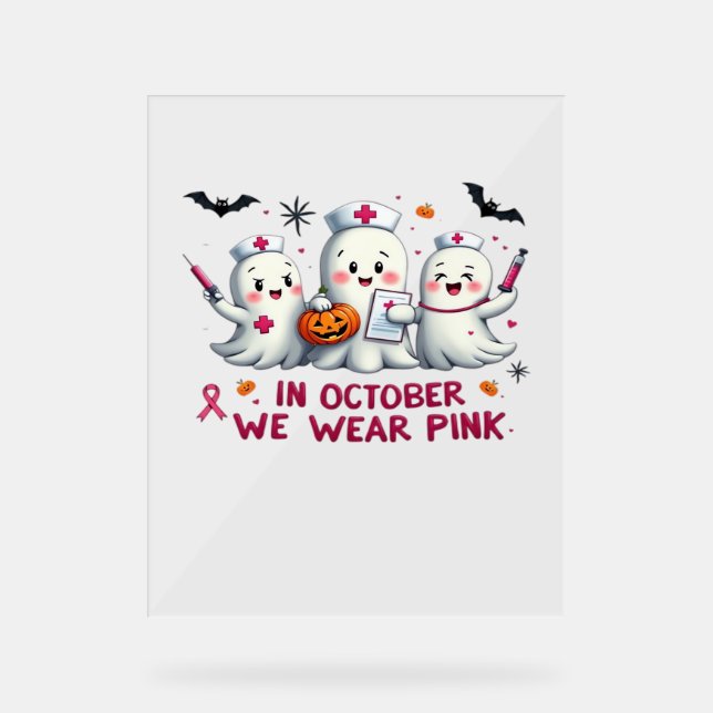 Señal Acrílica en octubre llevamos puesto en marcha la campaña de (Anverso)