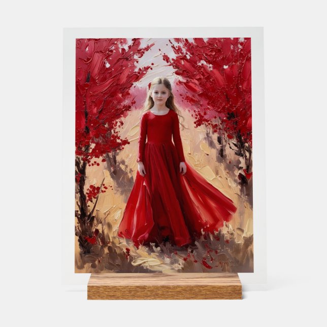 Señal Acrílica Encanto rojo (Anverso)