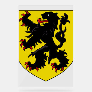 Señal Acrílica Escudo de Flandes
