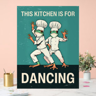 Señal Acrílica Esta Cocina Es Para Bailar