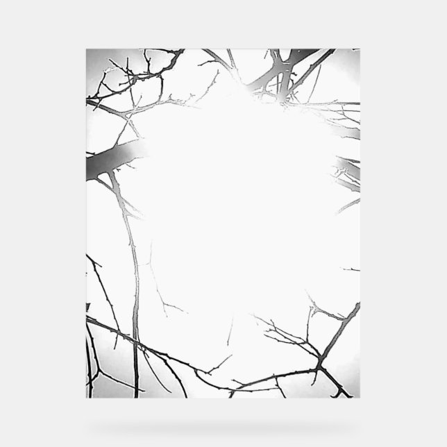 Señal Acrílica ESTILO DE DISEÑO DE ARTE DE Rótulo acrílico (Anverso)