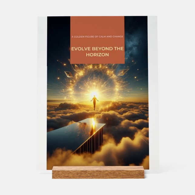 Señal Acrílica Evolve Beyond Poster (Anverso)