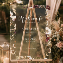 Fall Wildflowers Floral Wedding