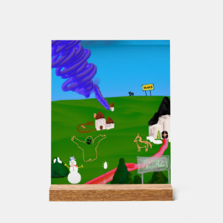 Señal Acrílica ¡Feliz Navidad!