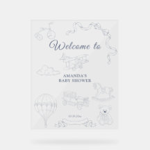 Fiesta de bienvenida al bebé con Toile de Jouy