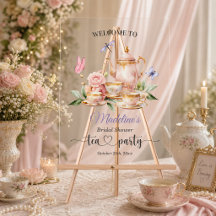Fiesta del Té Elegante Mariposas Despedida de Solt