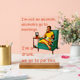 Señal Acrílica Fiestas artísticos de SlipperyJoe regalos de orgul