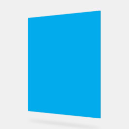 Señal Acrílica Fondo azul brillante sólido