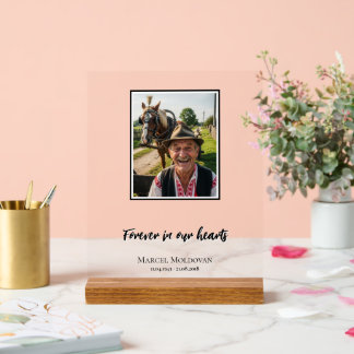 Señal Acrílica Foto Acrílica Personalizada Memorabile