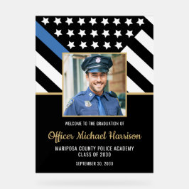 Señal Acrílica Foto del partido de graduación de la Academia de P