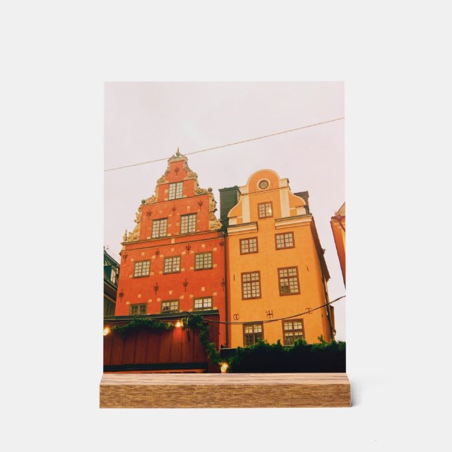 Señal Acrílica Gamla Stan, Old Town, Stockholm - Sweden (Anverso)