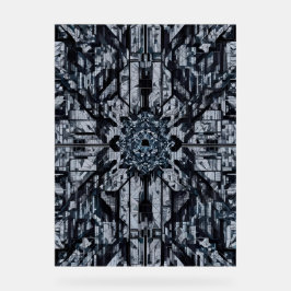 Señal Acrílica Geométrica moderna: Ciudadela digital H-16