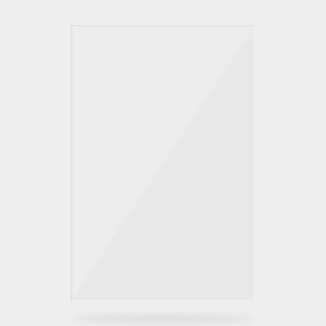 Señal Acrílica Graduación transparente en blanco simple de 20" x 