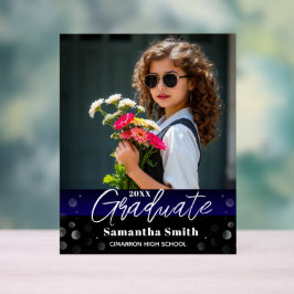 Señal Acrílica Graduation Party Welcome Table Acrylic Sign