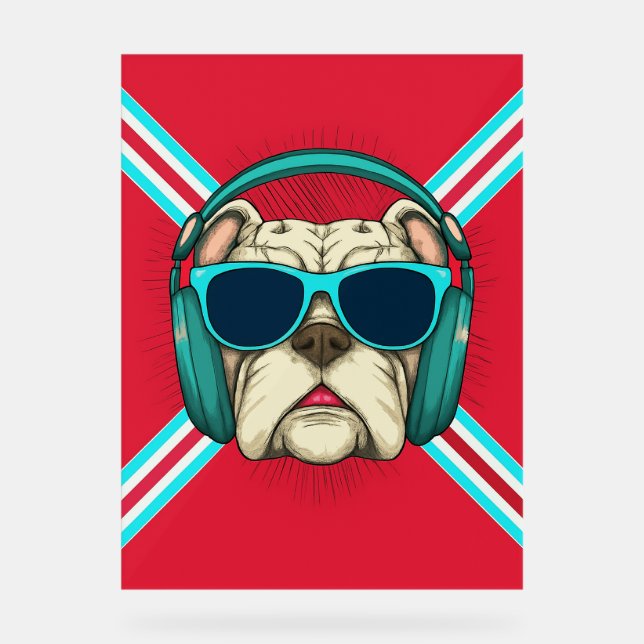 Señal Acrílica Groove Pup (Anverso)