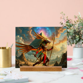 Señal Acrílica Guardián de la Puerta Celestial – Anubis
