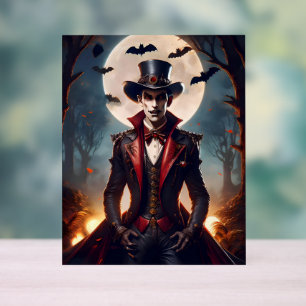 Señal Acrílica Halloween Steampunk Gótico Zombie Vampiro