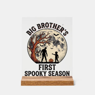 Señal Acrílica Hermano Mayor Halloween Primera Temporada Espeluzn