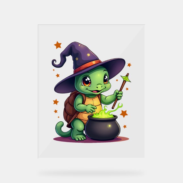 Señal Acrílica Hocus Shellcus Turtle (Anverso)