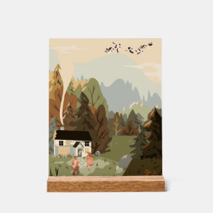 Señal Acrílica hogar dulce