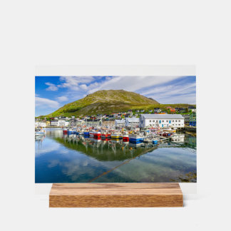 Señal Acrílica Honningsvag am Nordkapp