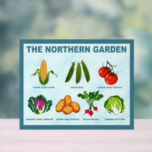 Señal Acrílica Huerto de Verduras del Norte