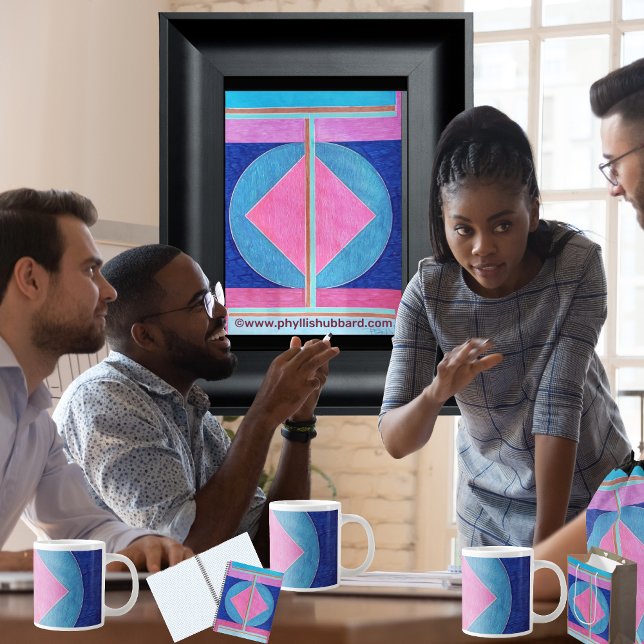 Señal Acrílica I Balance (Get the full "I Balance" collection at https://bit.ly/SmartArtZazzle)