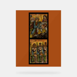 Señal Acrílica Icono etíope de la Natividad