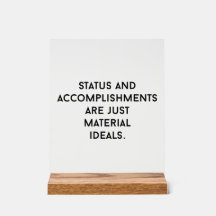 Ideales materiales Rótulo acrílico