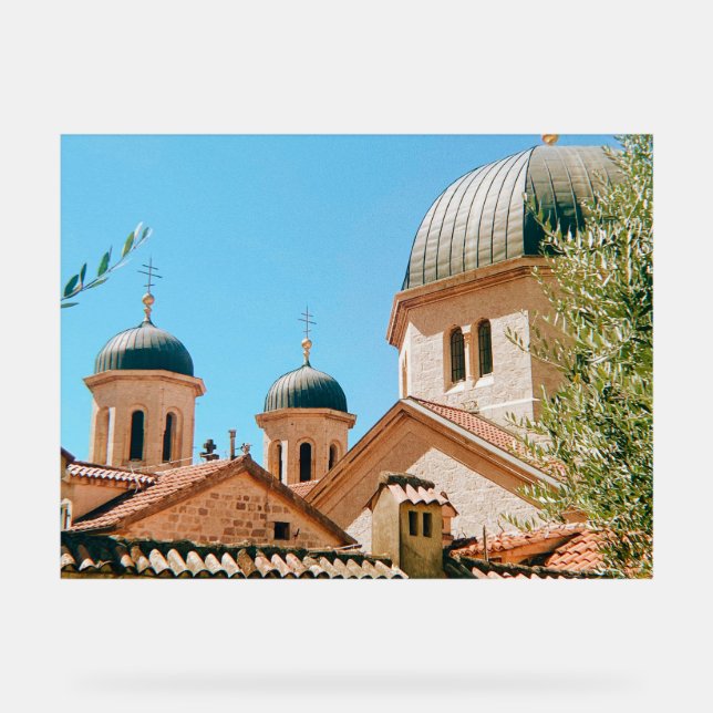 Señal Acrílica Iglesia de San Nicolás - Kotor - Montenegro (Anverso)