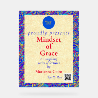 Señal Acrílica Impressive Personalized Colorful