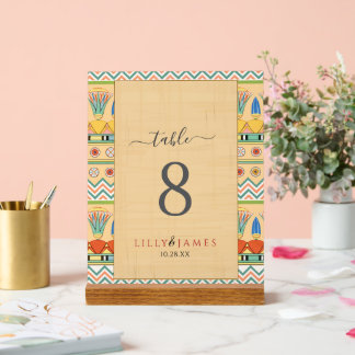 Señal Acrílica Invitación a la boda Patrimonio faraónico sobre el