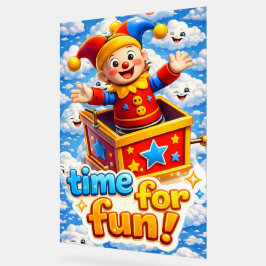 Señal Acrílica Jester celebration