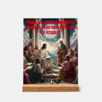 Jesús y los Discípulos: Mateo 19:26