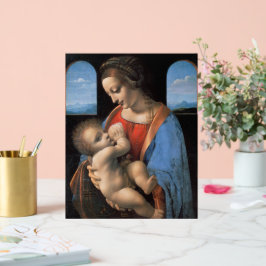 Señal Acrílica Joven Fiancée (1495), pintura de Leonardo Vinci