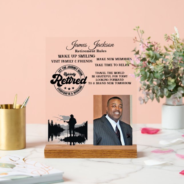 Señal Acrílica Jubilación (Boda)