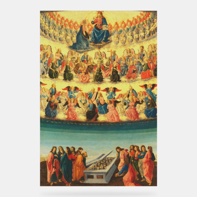 Señal Acrílica La asunción de la Virgen María (Anverso)