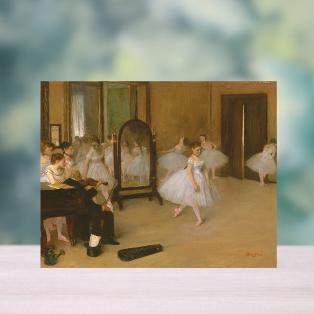 Señal Acrílica La clase de baile (1870) Edgar Degas (Neutral )