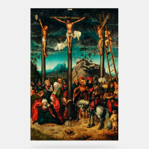 Señal Acrílica La Crucifixión por Lucas Cranach el Viejo