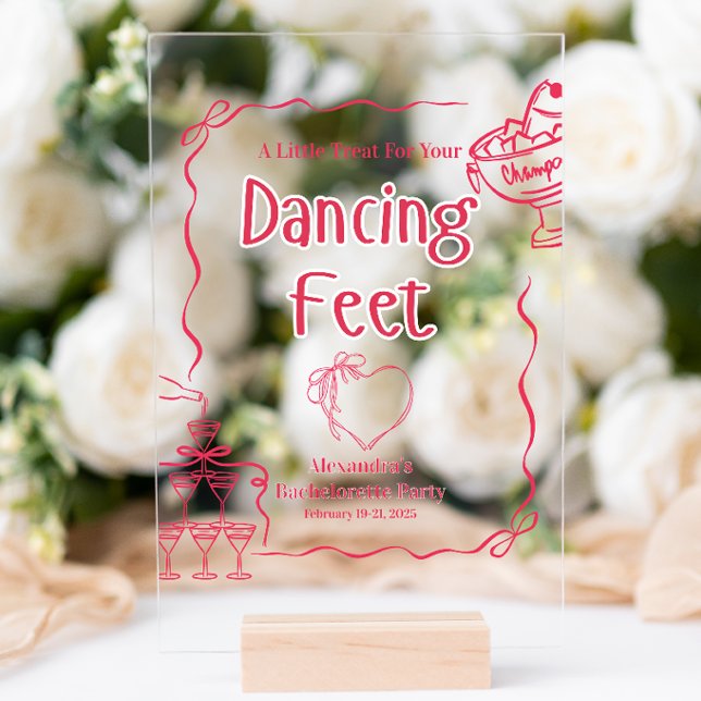 Señal Acrílica La Dolce Vita Bachelorette Weekend (Subido por el creador)