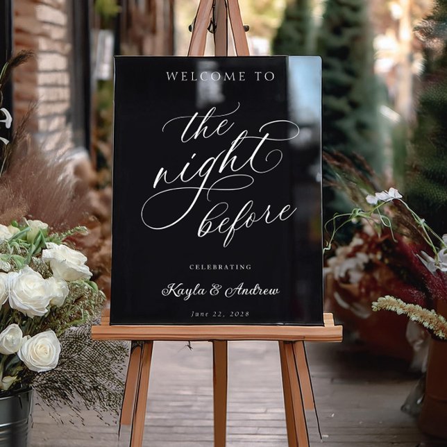 Señal Acrílica La noche antes del ensayo del Boda (Subido por el creador)