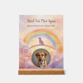 Señal Acrílica Letrero Acrílico Memorial Personalizado para Labra