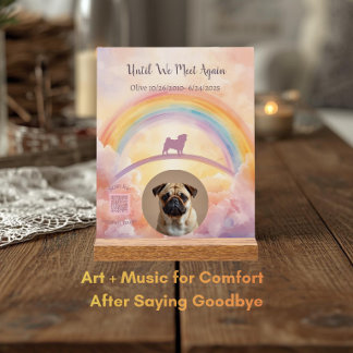 Señal Acrílica Letrero Acrílico Personalizado de Pug – Agregar No