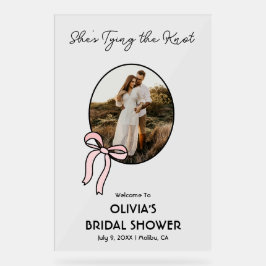 Señal Acrílica Letrero de bienvenida para despedida de soltera en