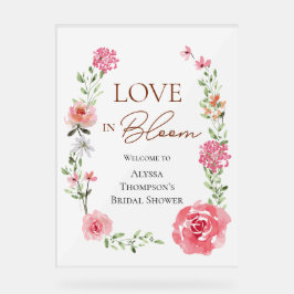 Señal Acrílica Letrero de Bienvenida para Despedida de Soltera Fl