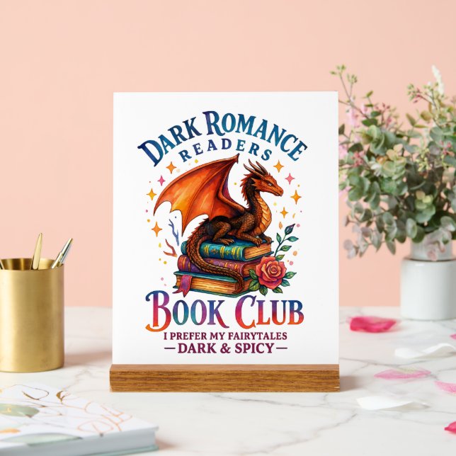 Señal Acrílica Libro (Boda)