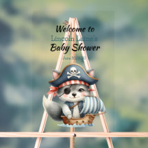 Little Pirate Cat Baby Shower