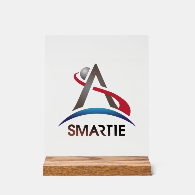 Señal Acrílica Logotipo de Artemis Smartie (Anverso)