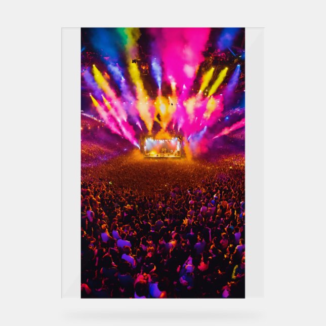 Señal Acrílica Los ojos del mañana: audaces diseños para audaces  (Anverso)