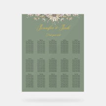 Lujo Elegante Boho Minimalista Verde Salvia Dorado
